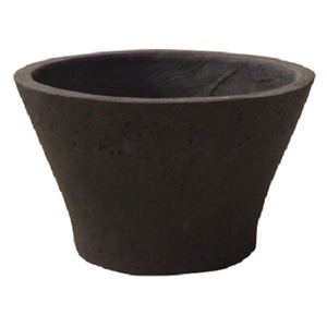 軽量コンクリート製植木鉢 フォリオ シャロー ダークブラウン 30cm 商品画像