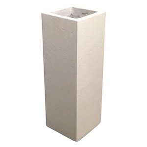 軽量コンクリート製植木鉢 フォリオ クアドラ ホワイト 22cm 商品画像