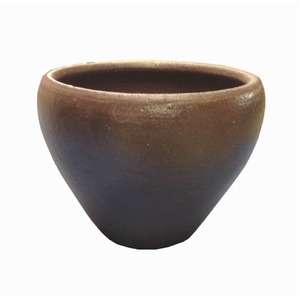 タイ製陶器鉢 Cha-Cha ドーム 20cm 【2個入り】 ／植木鉢 - 拡大画像