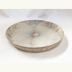 アートストーン ラウンドーソーサー ベージュ 30cm 【2個入り】 /専用受皿