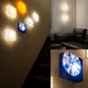 LED 和風 モダン照明 BRD01 ブラケットライト　藍染め絞り【日本製】 - 縮小画像3