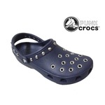 パンク クロックス クラシック ケイマン カスタム 濃紺 ネイビー crocs サンダル 26cm(M8/W10)