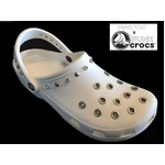 スワロフスキーｘパンククロックス 白 ホワイト SWAROVSKIxPunkcrocs 22cm(M4/W6)