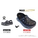 クロックス アニマルゼブラ パンク カスタム ブラック 黒 crocs custom crocband animal clog クロッグ サンダル 22cm(M4/W6) - 縮小画像5