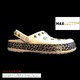 クロックス アニマルレオパード パンク カスタム 白系 crocs custom crocband animal clog クロッグ サンダル  27cm(M9/W11) - 縮小画像3