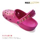 クロックス パンク カスタム 純金メッキ加工 ピンク・マゼンタ crocs custom クラシック（ケイマン） クロッグ サンダル 24cm(M6/W8) - 縮小画像2