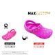クロックス パンク カスタム ピンク/マゼンタ crocs クラシック（ケイマン） レッド クロッグ サンダル 22cm(M4/W6) - 縮小画像4