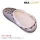 クロックス クロックバンド パンク カスタム 白 ホワイト 純金メッキ加工 crocs custom crocband クロッグ サンダル 24cm(M6/W8) - 縮小画像2