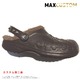 秋冬用 クロックス パンク カスタム 茶 エスプレッソ ファー/ボア付 crocs customバヤ サンダル27cm(m9/w11) - 縮小画像2