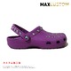 クロックス パンク カスタム 紫 crocs custom クラシック（ケイマン） クロッグ サンダル 23cm(M5/W7) - 縮小画像3