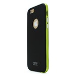 iPhone6 ケース カバー Tryit Slim Fit Case Metalic for iPhone 6  (Black×Green)