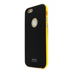 iPhone6 ケース カバー Tryit Slim Fit Case・Neon Series for iPhone 6 (Black×Orange)