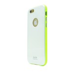 iPhone6 ケース カバー Tryit Slim Fit Case・Neon Series for iPhone 6 (White×Lime)