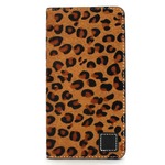 iPhone6 Plus/6s Plus ケース 手帳  本革 Wetherby・Premium Black iPhone6 Plus iPhone6s Plus レザー 本革 (Fur Leopard)