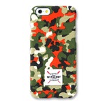 iPhone6  iPhone6S カバーDESIGNSKIN CANVAS BAR TYPE  (CAMO/GREEN)