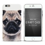 iPhone6  iPhone6S カバーDESIGNSKIN GRAFT FACE (PUG)