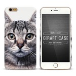 iPhone6  iPhone6S カバーDESIGNSKIN GRAFT FACE (CAT)