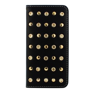 iPhone6 Plus/6s Plus ケース 手帳 Wetherby・Stud iPhone6 Plus / 6s Plus レザー 本革(Black)