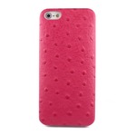 iPhone5  iPhone5S iPhoneSE  カバーBubblePack PlayCase Leather (Ostrich Pink)