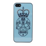 iPhone5  iPhone5S iPhoneSE  カバーRhineStone Case (Skull with Crown)