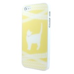 iPhone5  iPhone5S iPhoneSE  カバーRhineStone Case (Cat with Necklace)