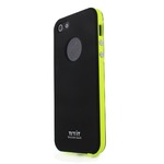 iPhone5  iPhone5S iPhoneSE  カバーTryit Slim Fit Case・Neon Series (Black×Lime)