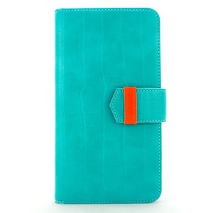 スマホケース 全機種対応 手帳型ケース Fantastick Large Free Size Case Leather (Green)