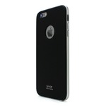 iPhone6 Plus ケース カバー Tryit Slim Fit Case・Metalic Series for iPhone 6 Plus (Black×Silver)