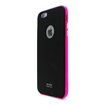 iPhone6 Plus ケース カバー Tryit Slim Fit Case・Neon Series for iPhone 6 Plus (Black×Hot Pink)