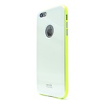 iPhone6 Plus ケース カバー Tryit Slim Fit Case・Neon Series for iPhone 6 Plus (White×Lime)