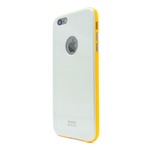 iPhone6 Plus ケース カバー Tryit Slim Fit Case・Neon Series for iPhone 6 Plus (White×Orange)