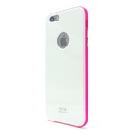 iPhone6 Plus ケース カバー Tryit Slim Fit Case・Neon Series for iPhone 6 Plus (White×Hot Pink)