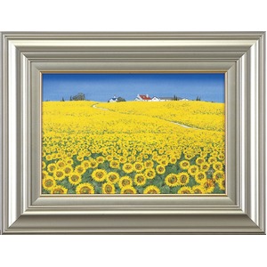 【広森　雄】黄色い花 Ｆ６（409×318mm） - 拡大画像