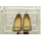 折りたたみ式シューズラック(靴棚) 【幅28cm】 スチール製 アジャスター付き ホワイト(白) - 縮小画像2
