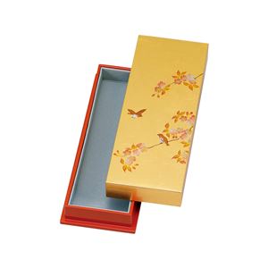 ペンBOX 箔工芸 花鳥 M13082 - 拡大画像