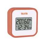 デジタル温湿度計 オレンジ TT-558-OR