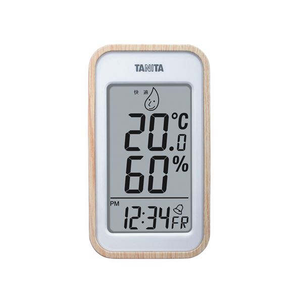 TANITA デジタル温湿度計 ナチュラル 100-05G b04