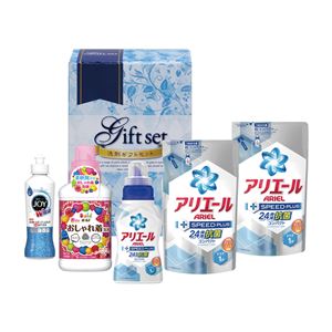アリエール 超濃縮液体洗剤ギフトセット 【アリエールスピードプラス×1・除菌ジョイコンパクト×1 他 計5点】 化粧箱入り アリエール 超濃縮液体洗剤ギフトセット 【アリエールスピードプラス×1・除菌ジョイコンパクト×1 他 計5点】 化粧箱入り