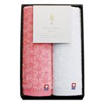 【今治タオル】 今治産認定マーク付きタオルセット 【ハンドタオル×2】 化粧箱入り 日本製 〔お中元 お歳暮 内祝い〕