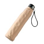 折畳スーパーミニ傘／折りたたみ傘 【無地 ベージュ】 6本骨 240g