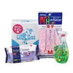 トイレおそうじセット／掃除グッズセット 【3点】 ルックまめピカ・ゴム手袋・トイレクリーナー 〔お中元 お歳暮 内祝い〕