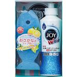 ジョイらくらくキッチンセット／ギフトセット 【除菌ジョイコンパクト×1・スポンジ×1】 化粧箱入 〔お中元 お歳暮 内祝い〕