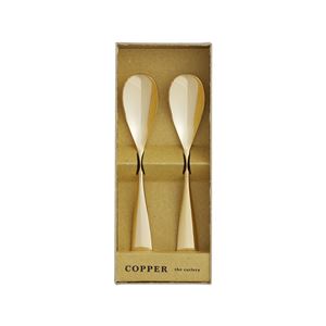 COPPER the cutlery アイスクリームスプーン 2pc /Gold mirror 商品画像