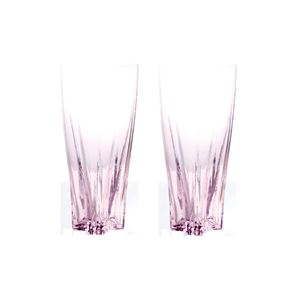 SAKURASAKU "PILSNER"glass 桜色(ピンク) ペアセット GG-02Y 商品画像