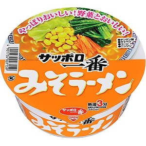 サッポロ一番 みそラーメンどんぶり 12食分×3ケース(計36食)