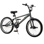 BMX 20インチ/マットグレー(灰) 重さ/14.4kg 【Raychell】 レイチェル BM-20R