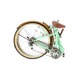 折りたたみ自転車 26インチ/グリーン(緑)×ブラウン 低床型 【Raychell】 レイチェル R-321N - 縮小画像2