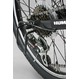 折りたたみ自転車 20インチ/マットブラック(黒) シマノ6段変速 【HUMMER】 ハマー FDB206 W-sus - 縮小画像5