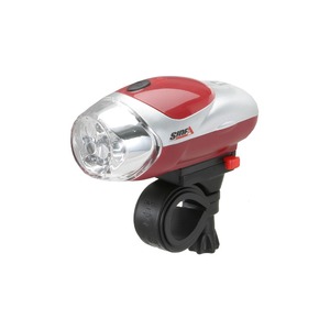 高輝度5連LEDライト(自転車ライト) 【SIDE-A】 FL-501 レッド(赤) 〔自転車パーツ/アクセサリー〕 - 拡大画像