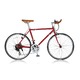 クロスバイク 27.5インチ/レッド(赤) シマノ21段段変速 重さ11.2kg フレームサイズ/480mm 【AlfaRomeo】 AL-TR650C - 縮小画像2
